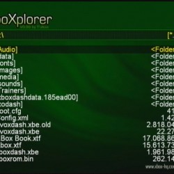 Screenshot of boXplorer from XBOX-HQ.com